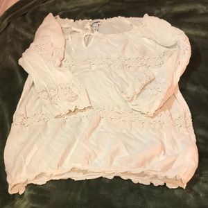 Off the shoulder boho top